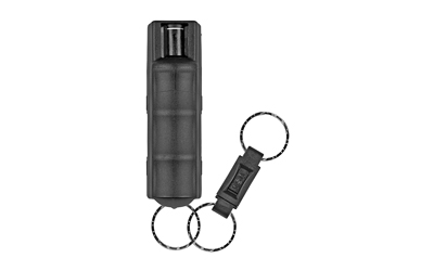 Sabre 3-IN-1, Red Pepper & U.V. Dye & Tear Gas, Spray, .54oz, Black, Aerosol Can HC-14-BK