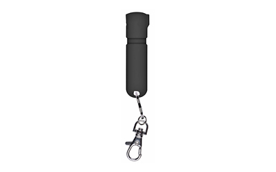 Sabre Mighty Discreet Pepper Spray, Powerful Stream, .18oz, Black MD-BK-02