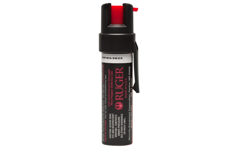 SABRE COMPACT PEPPER GEL W/CLIP BLK