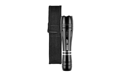 Sabre 2.517 uC Stun Gun with Flashlight and Holster, Black Finish S-3000SF
