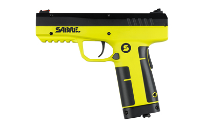 Sabre Compact Pepper Launcher, Yellow, Includes Case SL-P1C
