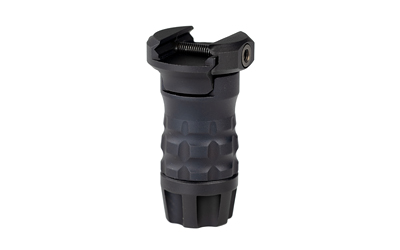 Samson Manufacturing Corp. Vertical Forend Grip, Fits Picatinny Rail, Matte Finish, Black, 2.125" Long, Grenade Texture 04-06096-01