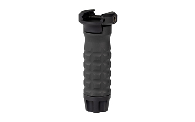 Samson Manufacturing Corp. Vertical Forend Grip, Fits Picatinny Rail, Matte Finish, Black, 3.5" Long, Standard Texture 04-06100-01