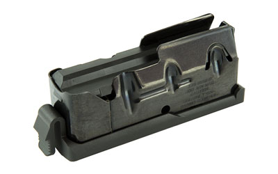 Savage Arms Magazine, Integral Release, 300 Winchester Magnum/375 Ruger/28 Nosler/7MM PRC, Fits Axis/Axis II, 110 Trail Hunter/Trail Hunter Lite, 110 Apex Hunter XP, 110 Hog Hunter, 111 Lady Hunter & 110 Ultralite, Matte Blued Finish 55254