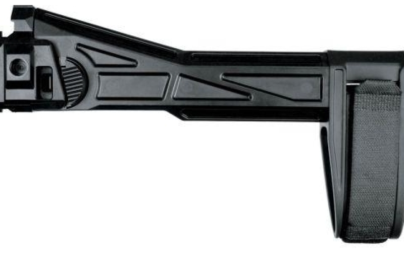 Sb tactical evo2 pistol side folding brace black sb logo