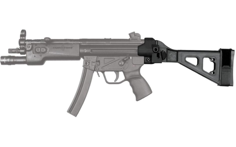Sb tactical sbt5 pistol stabilizing brace for hk sp5 - black