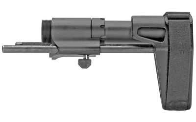 SB Tactical PDW, Pistol Stabilizing Brace, Fits AR15, Compatible with Standard BCG and Carbine Buffers, Black, 3 Position Adjustable, Includes Adjustable Nylon Strap PDW-01-SB