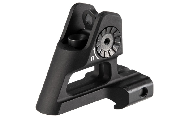 Scalarworks Ar-15 peak fixed iron rear sight black