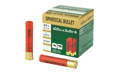 S&B 410 2.5" 000 BUCK 25/500