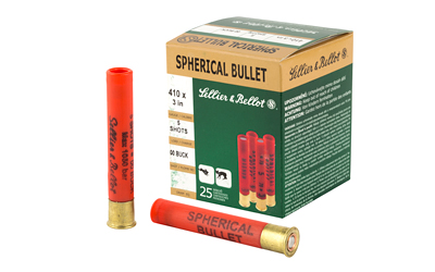 S&B 410 3" 00 BUCKSHOT 5PEL 25/500