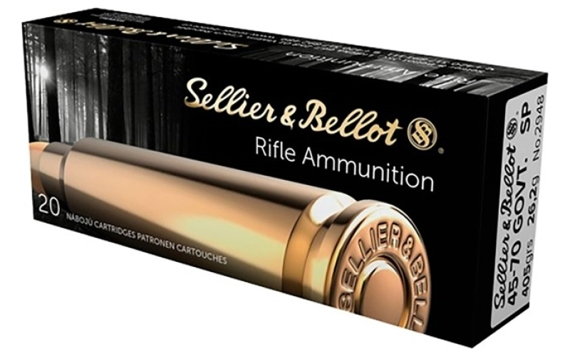Sellier & Bellot Sellier & bellot ammo .45-70 405gr sp 20bx
