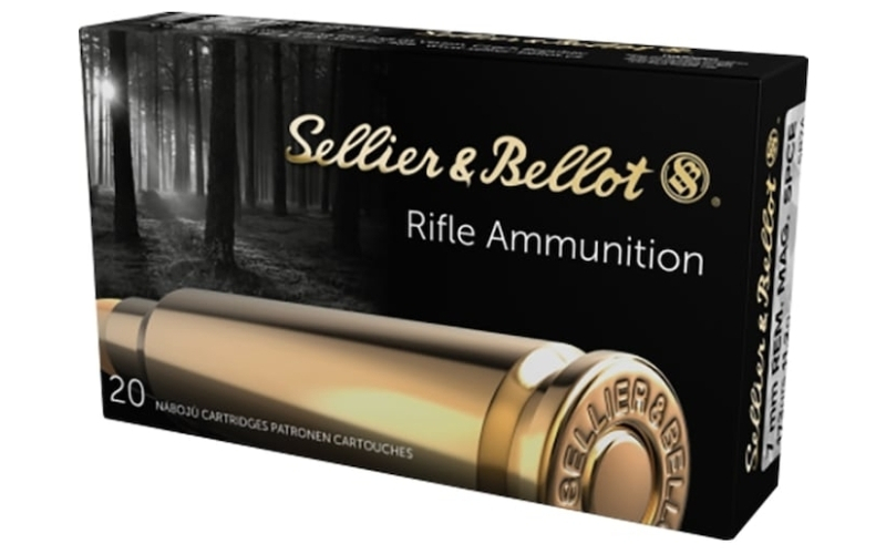 Sellier & Bellot 7mm remington magnum 173gr soft point cutting edge 20/box