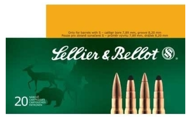 Sellier & Bellot Sellier & bellot 8x57jrs 196 gr hpc 20/bx