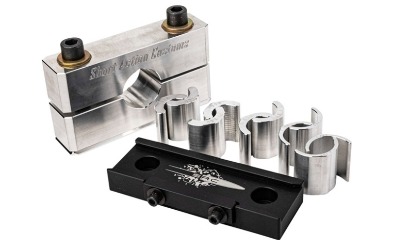 Short Action Customs Bravo barrel vise kit