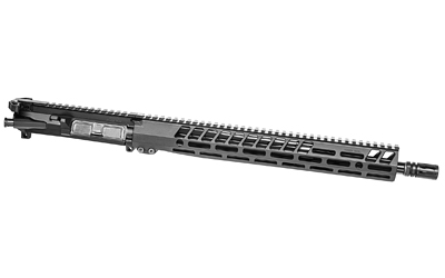 Sharps Bros. SBUR04, Complete Upper Receiver, Fits AR15, 223 Remington/556NATO, 16" Barrel, Midlength Gas System, MLOK Handguard, Matte Finish, Black, Includes Radian Charging Handle, DLC Coated BCG SBBU01