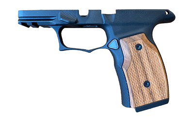 Sharps Bros. Grip Module, Fits Sig P365/XL/X/X Macro, Anodized Finish, Black, Includes Brazilian Cherry Grip Panels, G2 Model Includes Steel Lug Insert SBGM01-G2