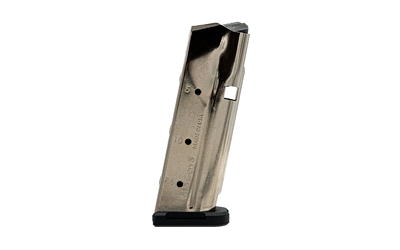 Shield Arms Magazine, S15 Gen 3, 9MM, 15 Rounds, Nickel Finish, Silver, Fits Glock 43X/48 SA-S15-N-GEN3