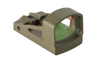 Shield Sights RMSc, Glass Edition, Red Dot Sight, Non Magnified, Fits RMSc Footprint, 4 MOA, Olive Drab Green RMSC-4MOA-GLASS-ODG
