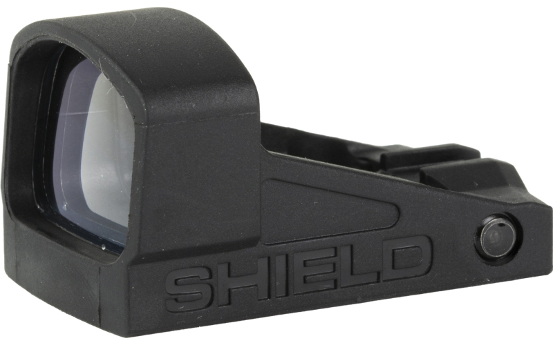 Shield Sights SHIELD Mini Sight, Compact, Red Dot Sight, Non Magnified, Fits SMSc Footprint, 8 MOA Dot, Black SMSC-8MOA-POLY