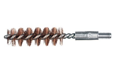 Shooter's Choice Shooters Choice Bore Brush, 2", 9MM, 8-32 Threads, Bronze SHF-9MM-2B