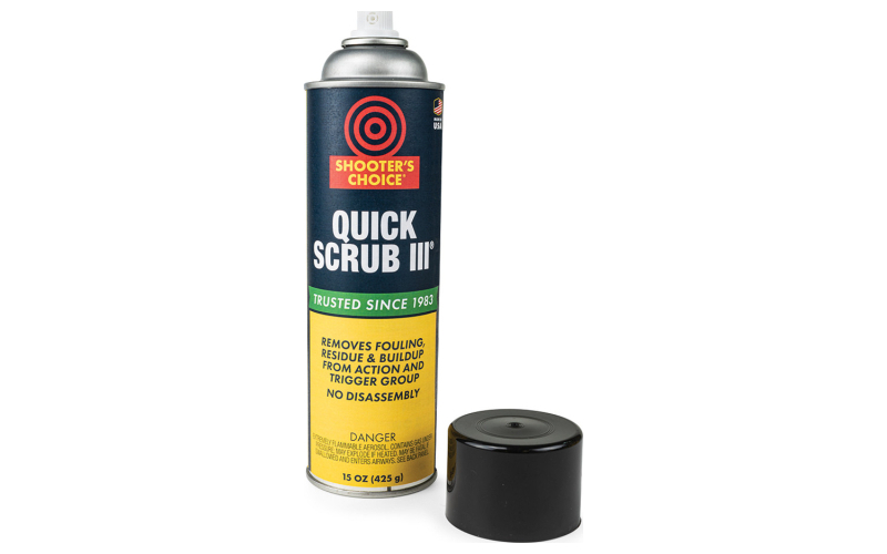Shooter's Choice Quik Scrub III, Liquid, 15oz, Cleaner/Degreaser, Aerosol Can SHF-DG315