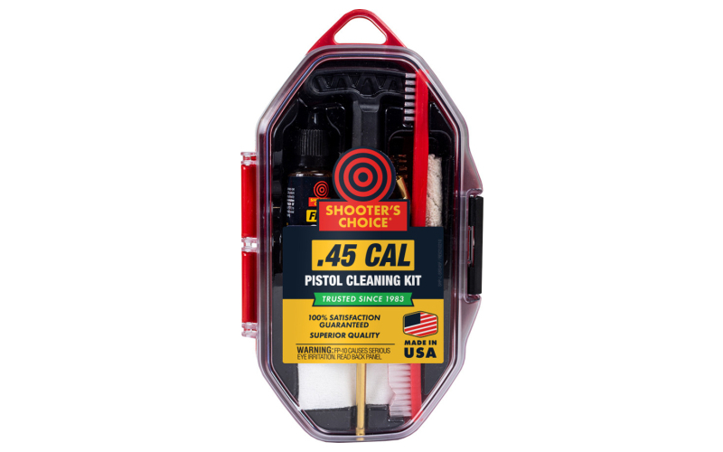 SHOOTERS CHOICE 45CAL PISTOL CLN KIT