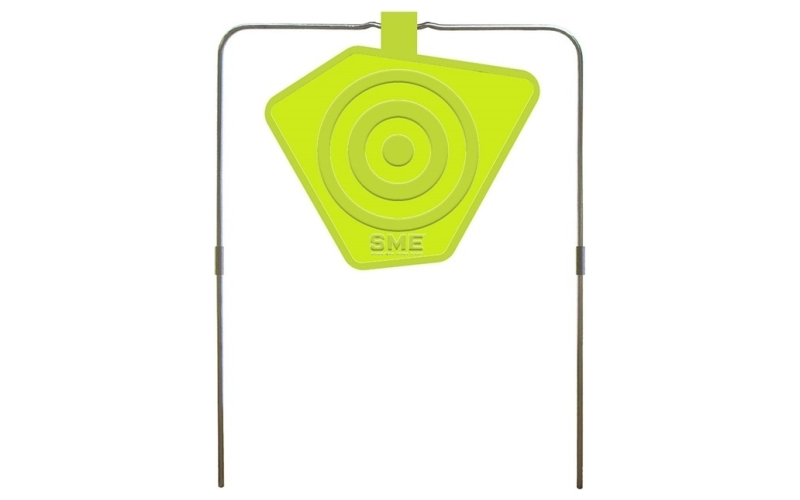 Shooting Made Easy 8'' self-healing gong target for 22-50 caliber