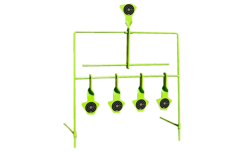 Shooting Made Easy Hands free resetting target system for softnose 22 caliber