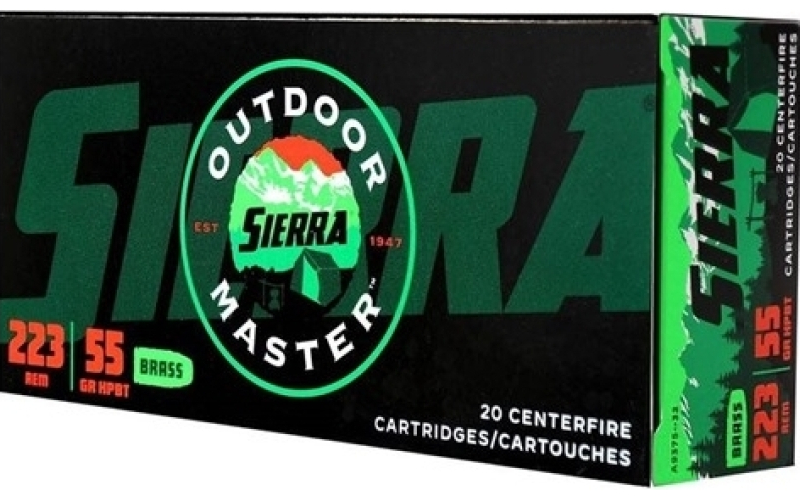 Sierra Bullets 223 remington 55gr hpbt varminter 20/box