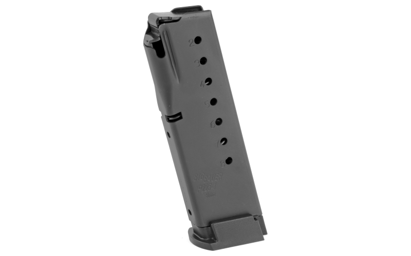Sig Sauer Magazine, 9MM 8 Rounds, Fits Sig P225A MAG-225A-9-8