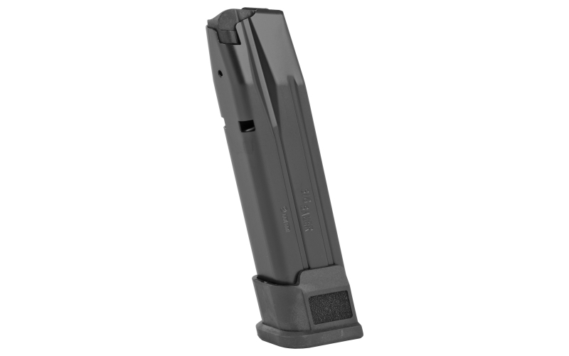 Sig Sauer Magazine, 9MM, 21 Rounds, Fits P250/P320, Steel, Black MAG-MOD-F-9-21