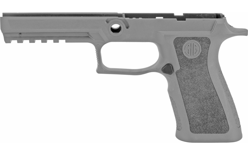 Sig Sauer Grip Module Assembly, Fits Sig Sauer P320X5 9mm, Full Size, Medium Grip, Gray 8900036