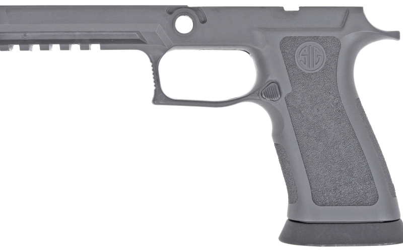Sig Sauer Grip Module Assembly, Fits Sig Sauer P320X5 9mm, Full Size, Grip Weight/Funnel, Gray 8900039