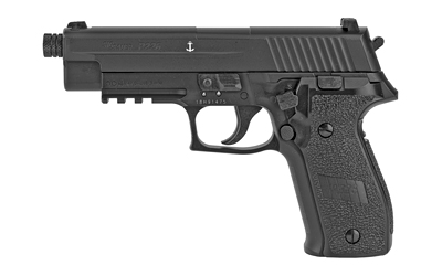 Sig Sauer P226, Semi-automatic, CO2 Air Pistol, .177 Pellet, 4.4" Barrel, Black Finish, Plastic Grips, 16Rd AIR-226F-177-12G-16-BLK