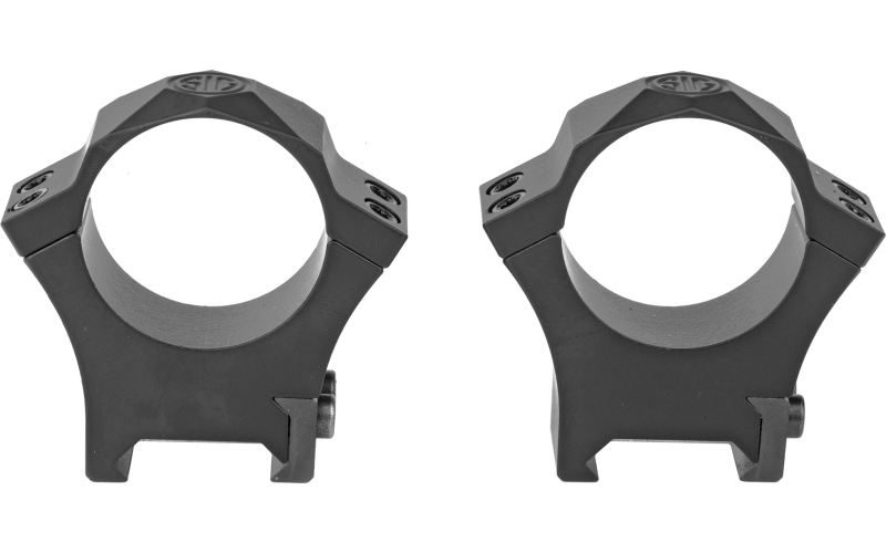 SIG ALPHA HUNTING 30MM RINGS HGH BLK