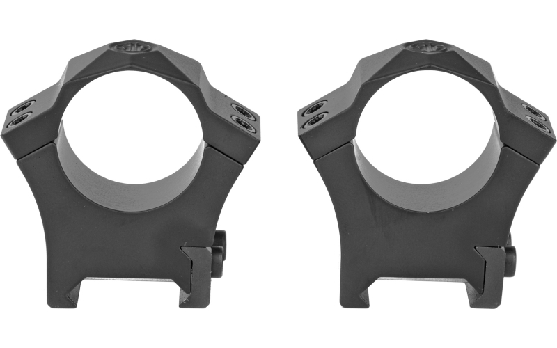 Sig Sauer Alpha Hunting Ring, 1" High, Black, Steel, Picatinny SOA10008