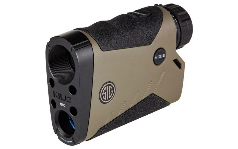 Sig Sauer KILO5K HD, Rangefinder, Monocular, 7X25mm, Flat Dark Earth, Circle with Milling Grid Reticle SOK5K705