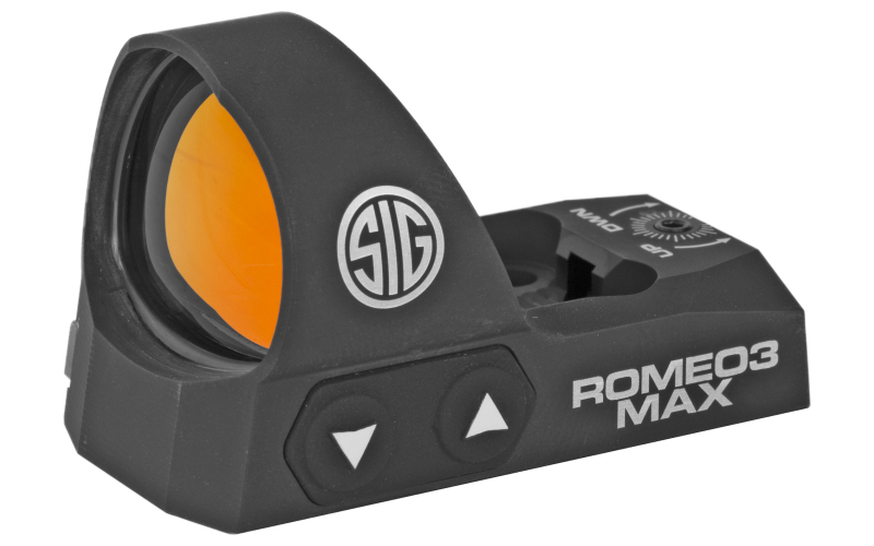 Sig Sauer Romeo3 Max, Reflex Sight, 6 MOA Dot, Black, 1 MOA Adjustments SOR32003