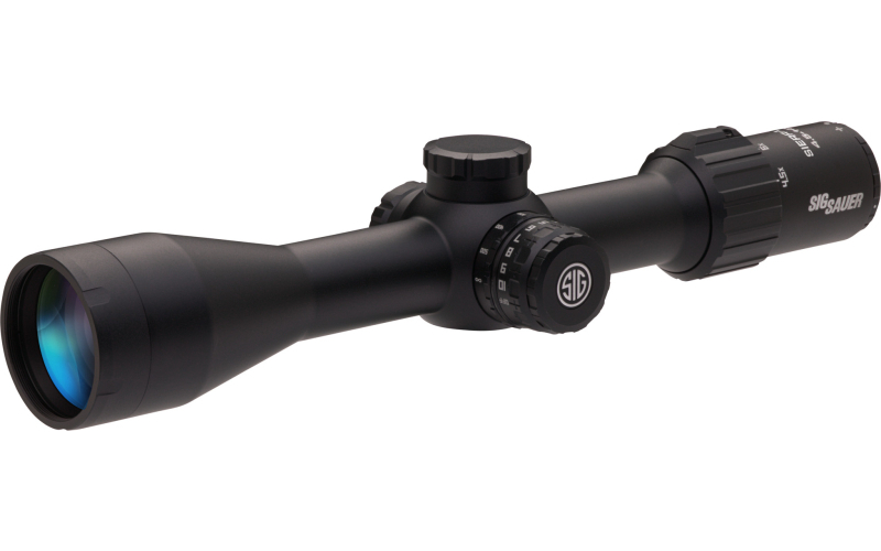 Sig Sauer SIERRA3BDX Rifle Scope, 4.5-14X44mm, 30mm Main Tube, BDX-R1 Digital Ballistic Reticle, Bluetooth, Black SOSBDX34111