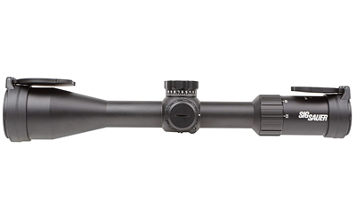 Sig Sauer Whiskey 4 Rifle Scope, 5-20X50mm, 30mm Tube, First Focal Plane, Illuminated MOA Milling Hunter 2.0 Reticle, Matte Finish, Black SOW45002