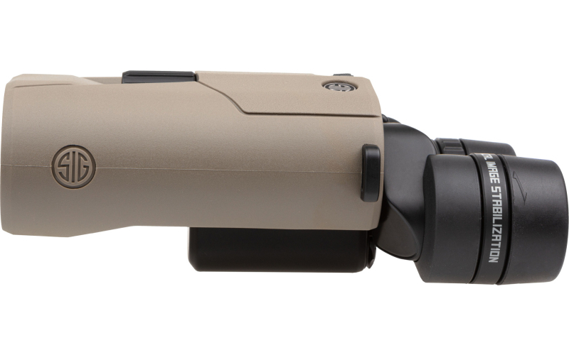 Sig Sauer ZULU 6 HDX, Binocular, 16X42MM, Electronic Image Stabilization, Matte Finish, Coyote SOZ6WP16