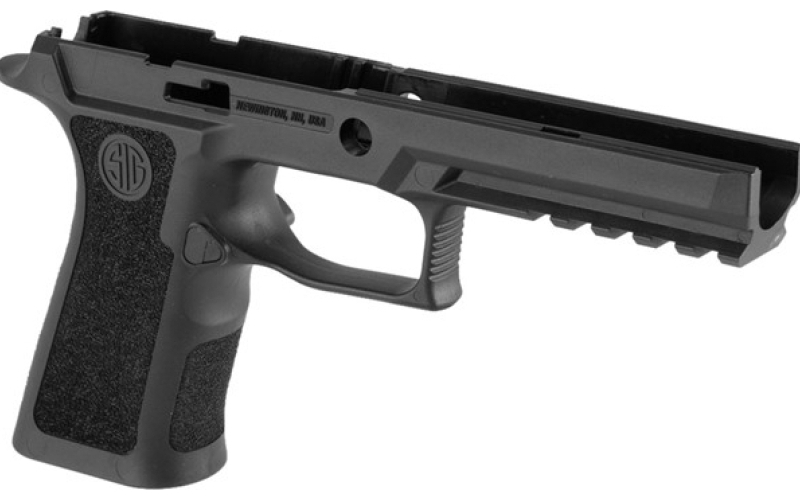 Sig Sauer 9/40/357 full-size small grip module, black