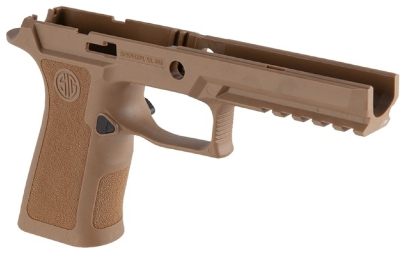 Sig Sauer 9/40/357 full-size small grip module, coyote
