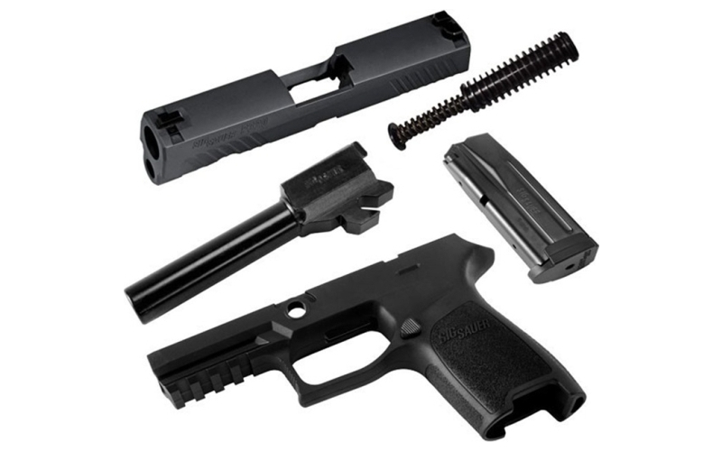 Sig Sauer 9mm luger p320 compact caliber x-change kit, high cap