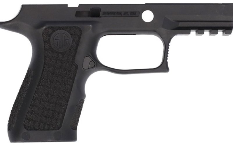 Sig Sauer Lxg grip module laser engraved  p320-compact 9/40/357 black