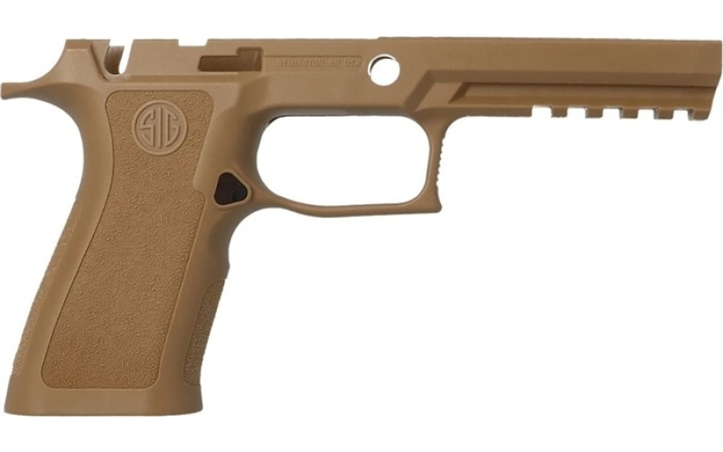 Sig Sauer Grip module p320-x series fs w/manual safety 9/40/357 coyote