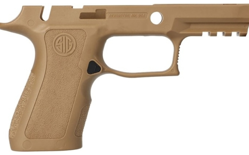Sig Sauer Grip module p320-x compact w/manual safety 9/40/357 coyote