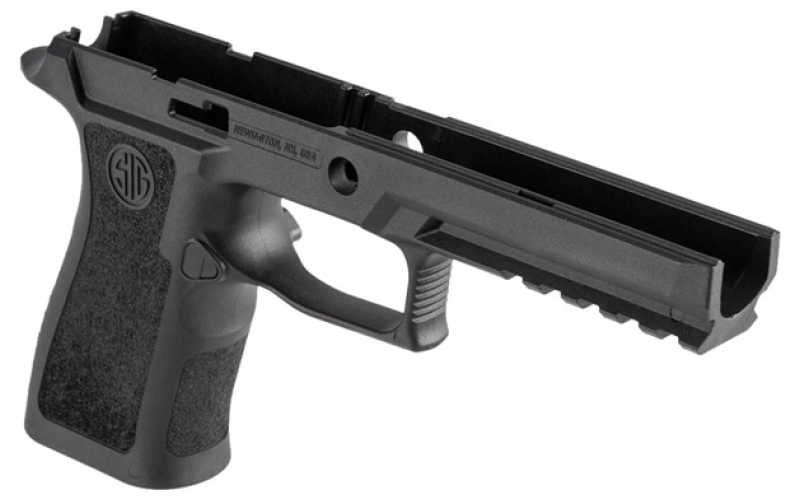 Sig Sauer 9/40/357 full-size large grip module, black