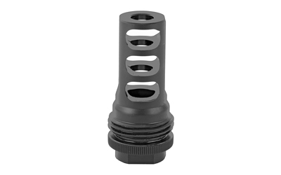 SilencerCo ASR Muzzle Brake, 1/2X28, .30 Cal/7.62MM, Nitride Finish, Black AC1282