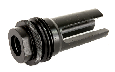 SilencerCo ASR Flash Hider, 9MM, 1/2X28, Nitride Finish, Black AC1570